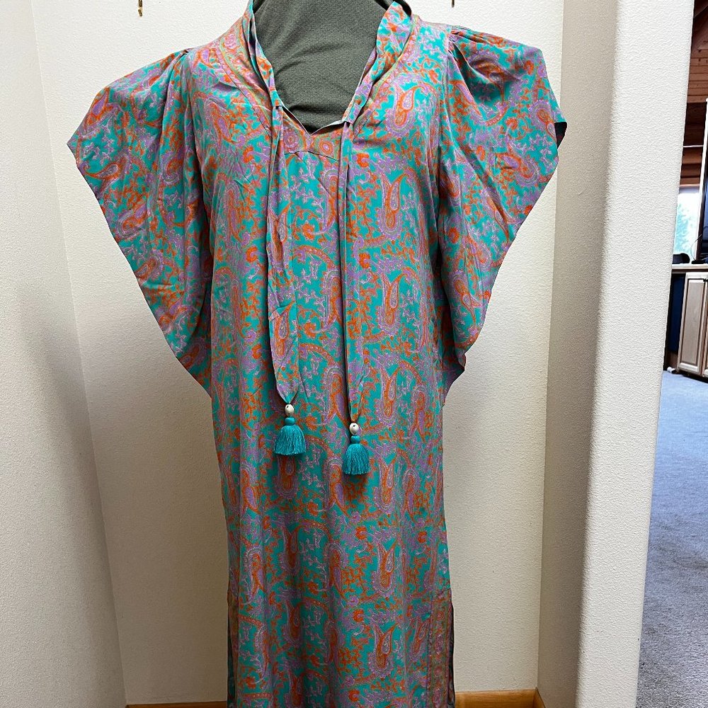 FIGUE 100% Silk Dress, Size S